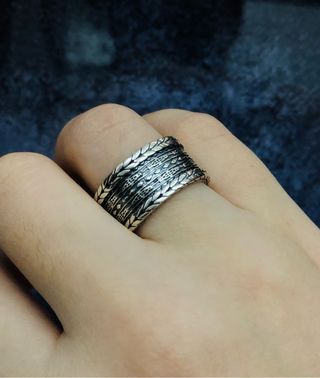 Anillo de plata 925 de hombre