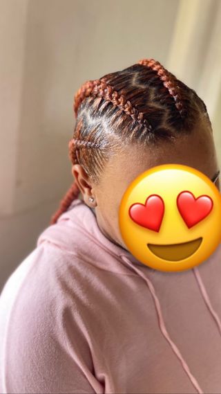 Trenzas tintados de cejas y pestañas