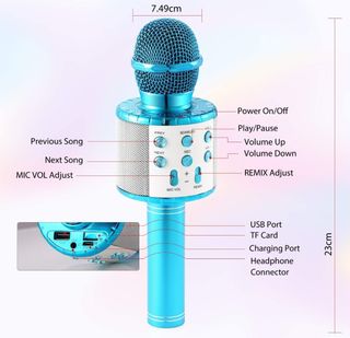 Micrófono karaoke bluetooth