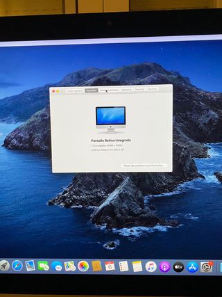 Imac 215" sin teclado y ratón