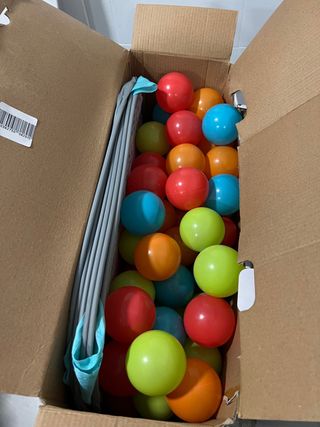 Parque piscina de bolas hinchable Imaginarium