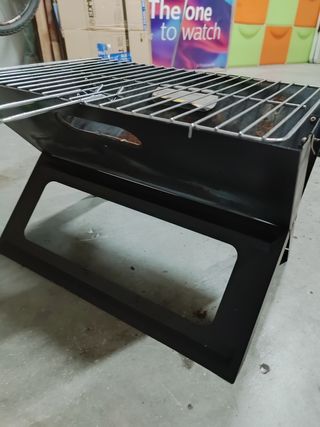 Barbacoa portátil plegable