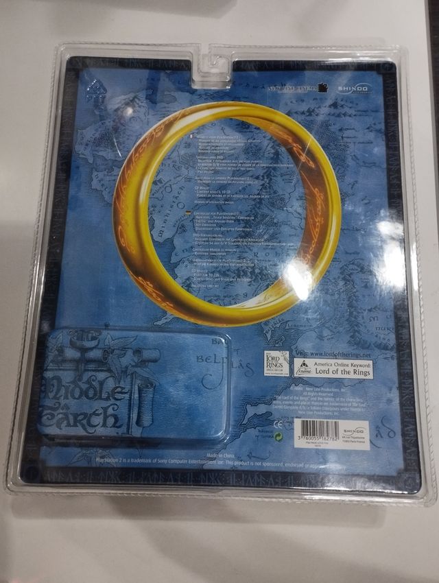 PLAY STATION 2 PACK EL SEÑOR DE LOS ANILLOS