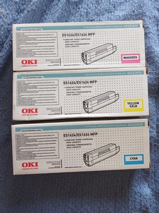 Pack cartuchos tóner multifunción OKIES1624/ES 16