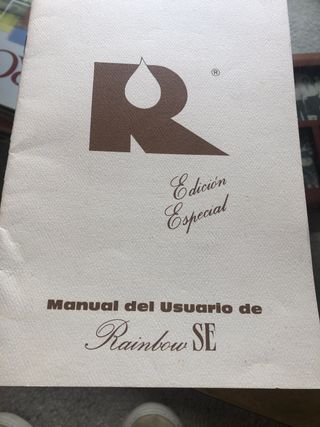 Aspirador RAIMBOW son 3 maquinas