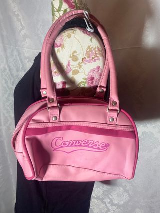 Precioso bolso converse rosa perfecto 