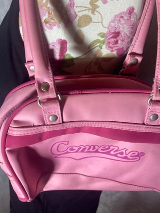 Precioso bolso converse rosa perfecto 