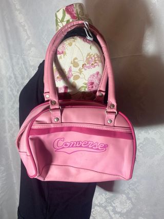 Precioso bolso converse rosa perfecto 