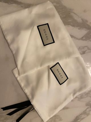 Dust bag Gucci per calzature nuove 