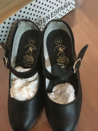 ZAPATOS DE FLAMENCA TALLA 29