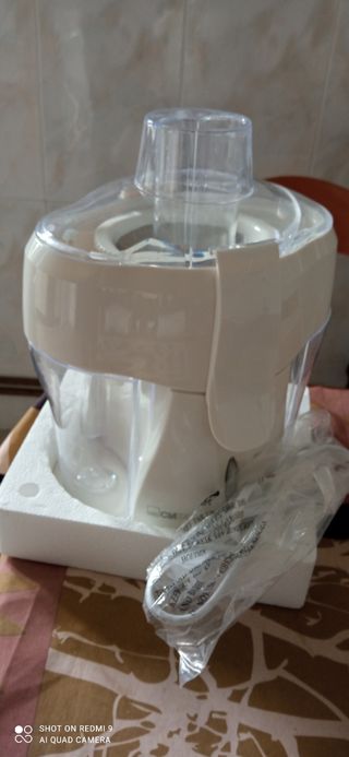 licuadora o esprimidor automático