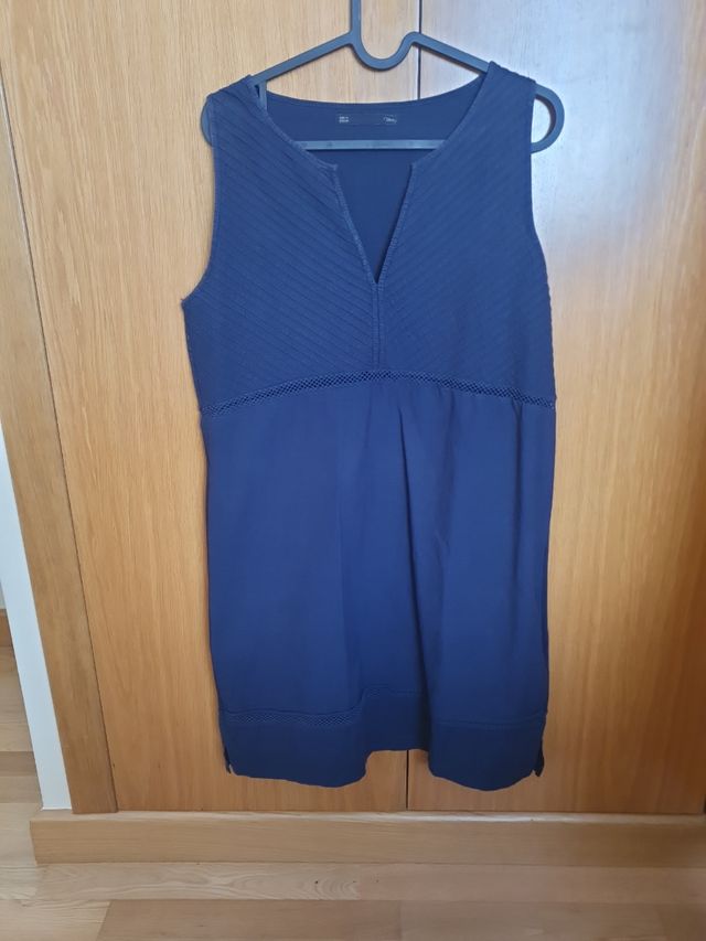 vestido verano sfera azul marino