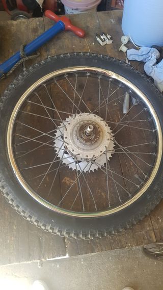 ruedas de mobilete de 17 pulgadas