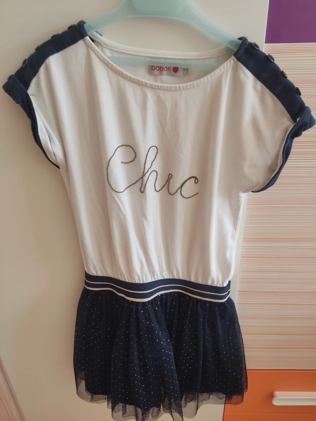 Vestido boboli 8 años