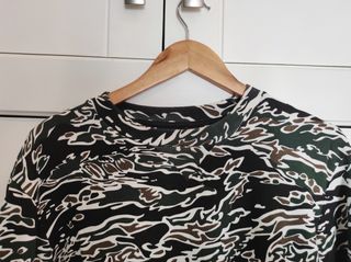 Sudadera hombre XL estampado militar