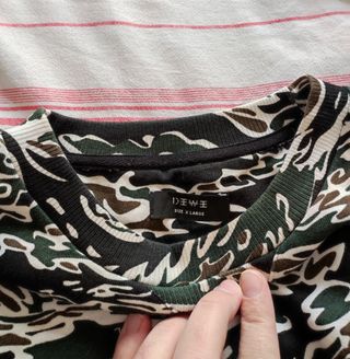 Sudadera hombre XL estampado militar