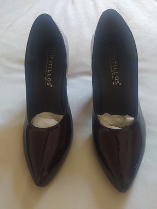 Zapato salón piel Pitillos