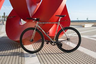 Bicicleta Fixie exclusiva.