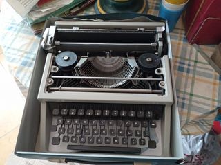 maquina de escribir.