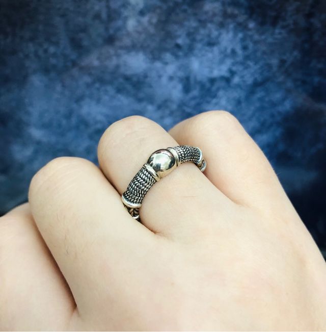 Anillo de plata 925 de hombre