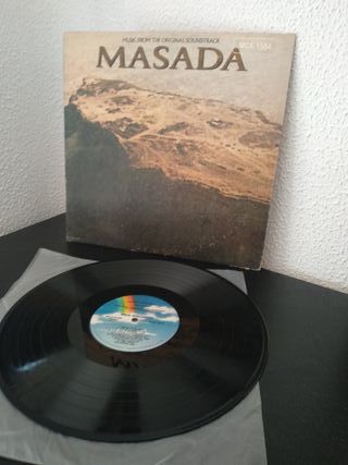 Disco Vinilo banda sonora "Masadá" de Jerry Goldsm