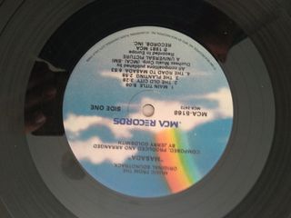 Disco Vinilo banda sonora "Masadá" de Jerry Goldsm