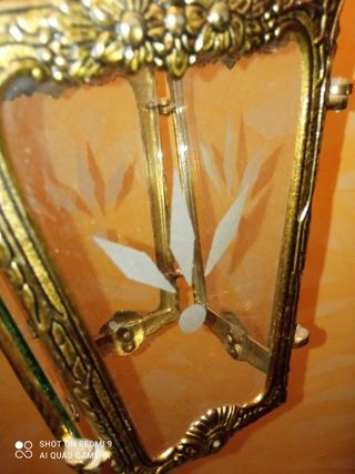 Farol, Lámpara de Bronce Techo