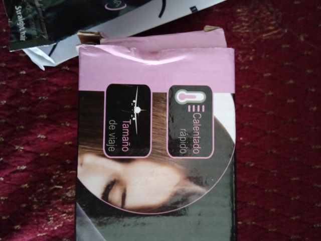 cepillo eléctrico alisador de viaje