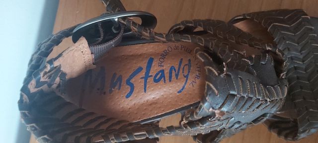 zapato, talla41 mujer trenzado con tacón