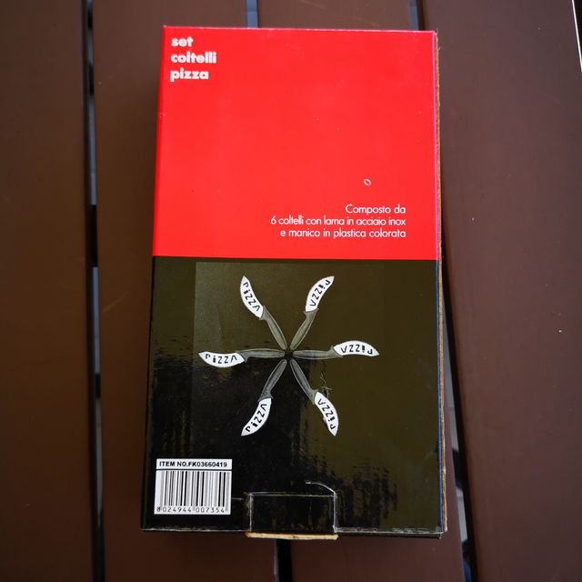 Set 6 coltelli pizza Frabosk nuovi