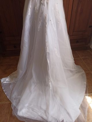 vestido novia. talla 38