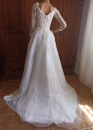 vestido novia. talla 38