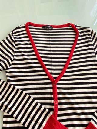 Chaqueta punto larga. Denny Rose. 