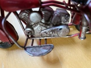 Maqueta miniatura moto Harley Davidson Metal