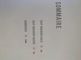 Libro de cocina casera francesa "Fait Maison"