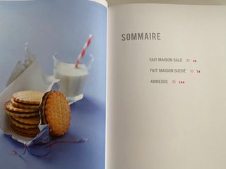 Libro de cocina casera francesa "Fait Maison"
