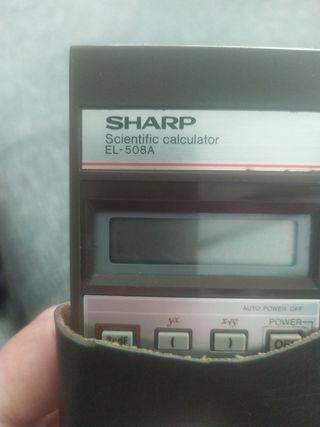 calculadora Sharp EL-508A