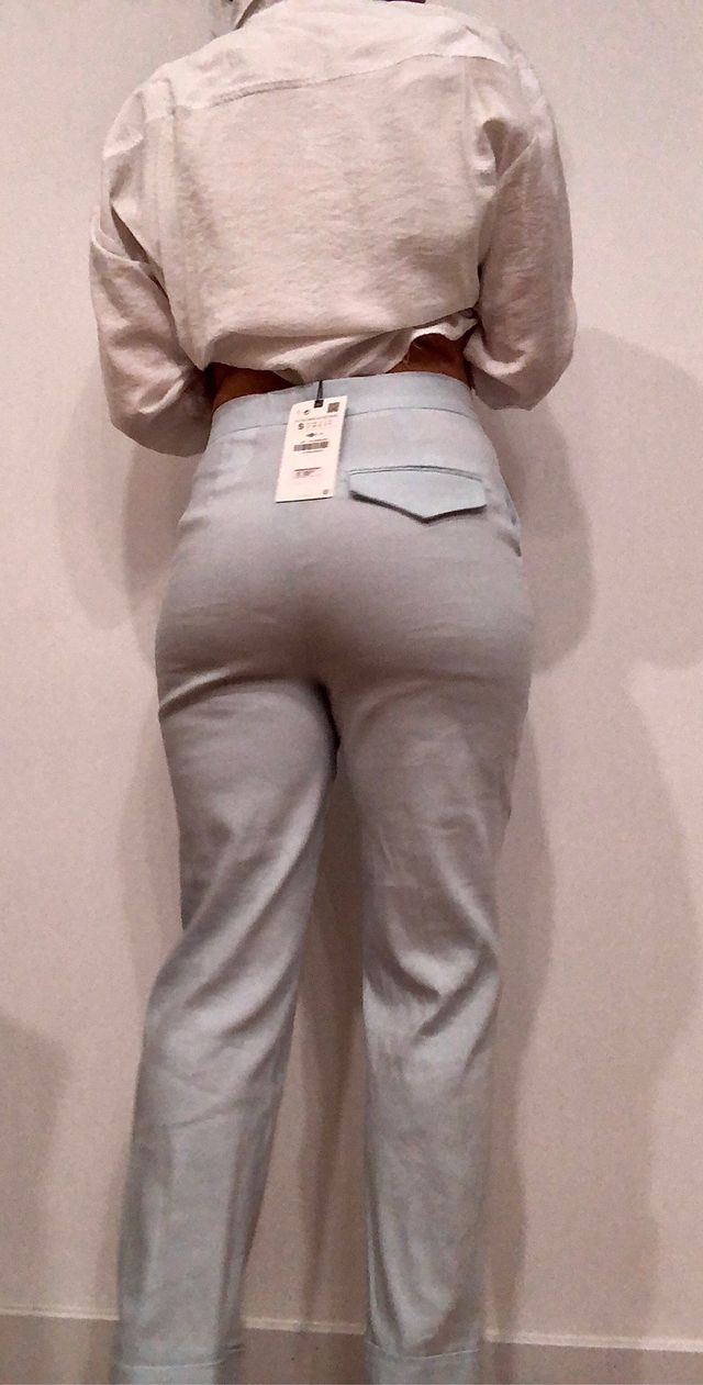 Pantalón azul cielo 