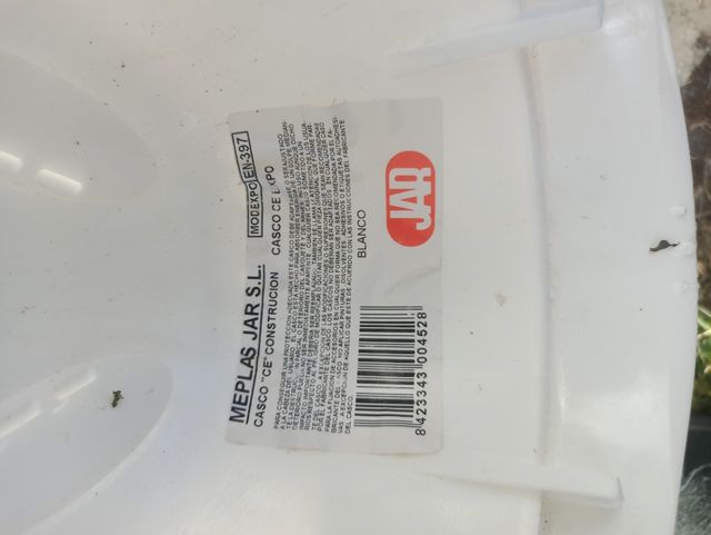 1 Casco de Seguridad JAR.