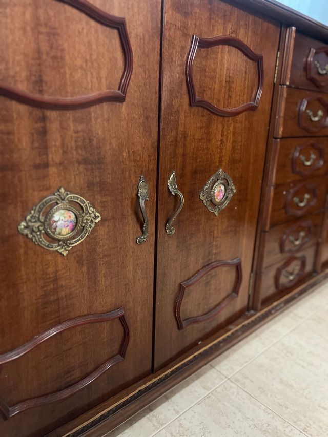 Mueble antiguo entrada Taquillon 