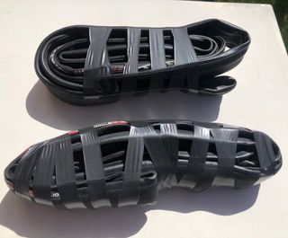 2 Ruedas Carbono NOVATEC 50mm con tubulares