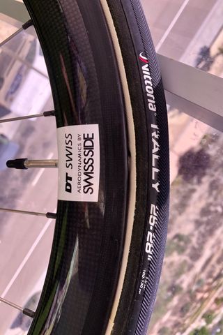 2 Ruedas Carbono NOVATEC 50mm con tubulares