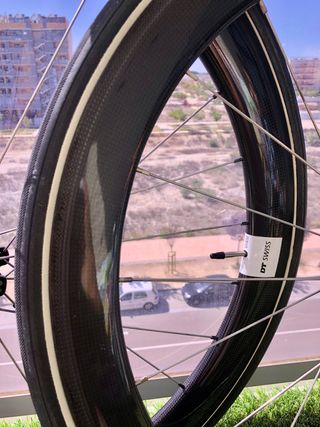 2 Ruedas Carbono NOVATEC 50mm con tubulares