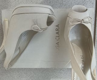 ZAPATOS NOVIA ROSA CLARÁ