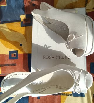 ZAPATOS NOVIA ROSA CLARÁ