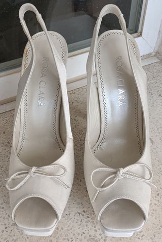 ZAPATOS NOVIA ROSA CLARÁ