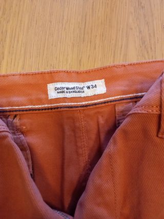 Lote 2 bermudas vaqueras hombre. Talla 34
