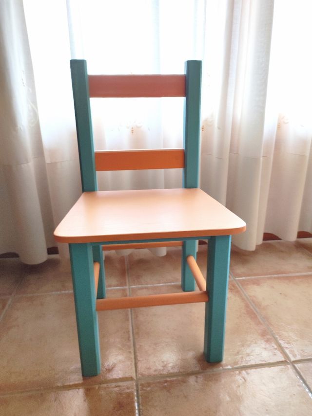 SILLA DE MADERA INFANTIL