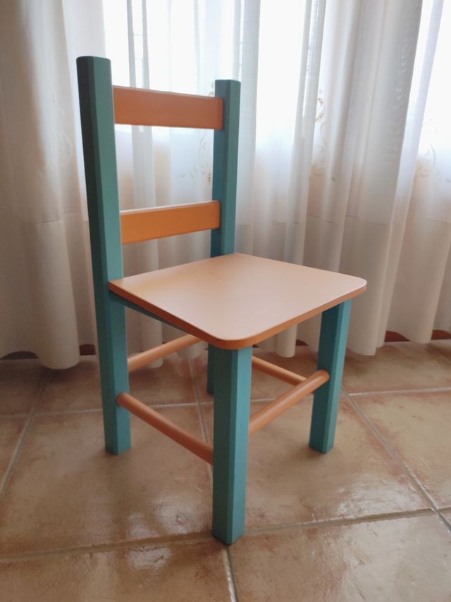 SILLA DE MADERA INFANTIL