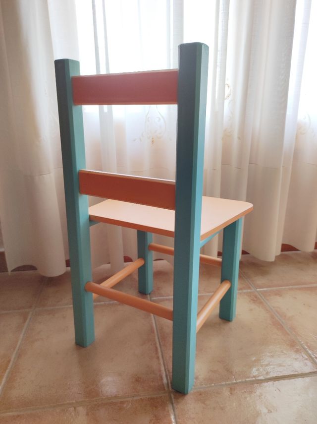 SILLA DE MADERA INFANTIL